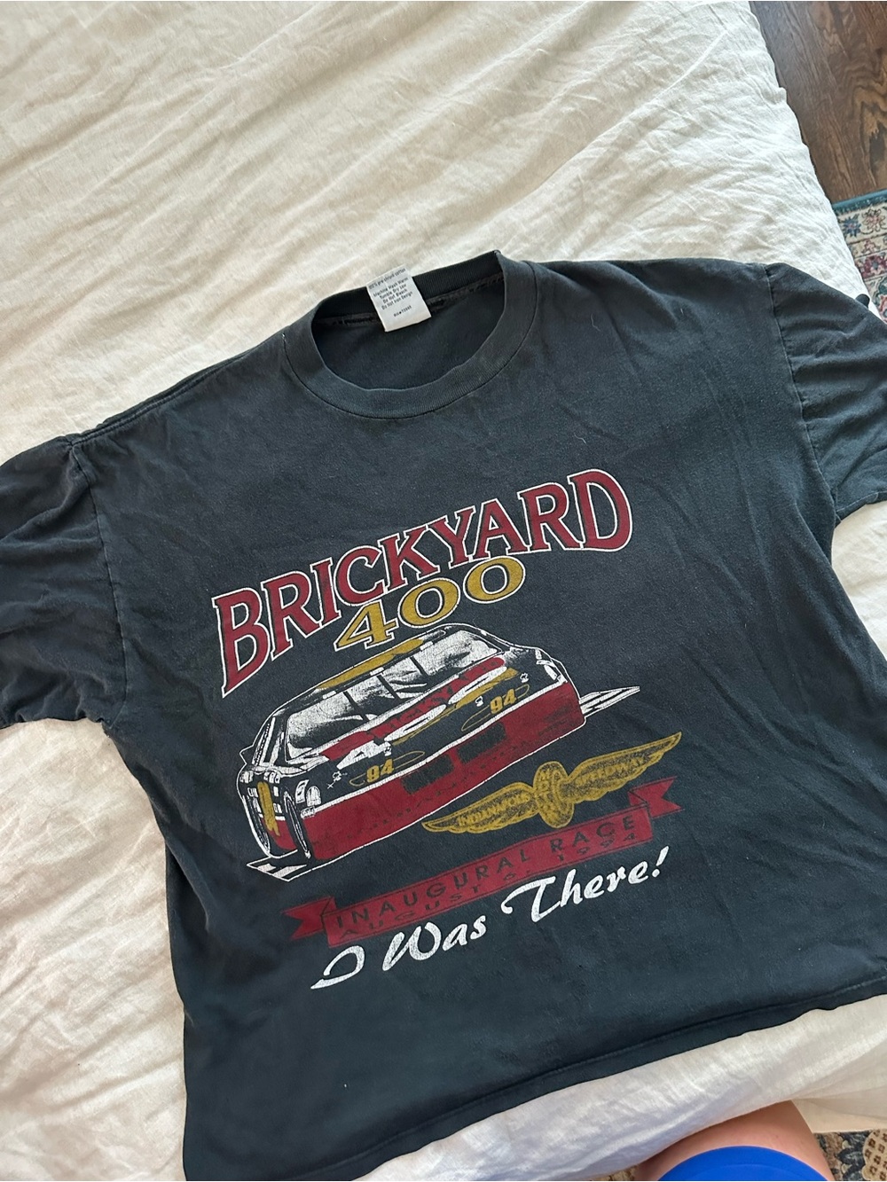 Vintage Brickyard 400 Graphic Tee - Black